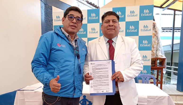 ASUME FUNCIONES NUEVO DIRECTOR DEL HOSPITAL I SANTA MARGARITA DE ANDAHUAYLAS